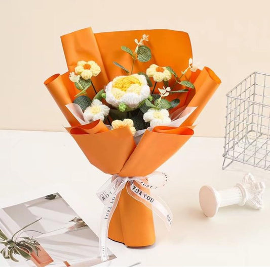 Ramo de flores naranja